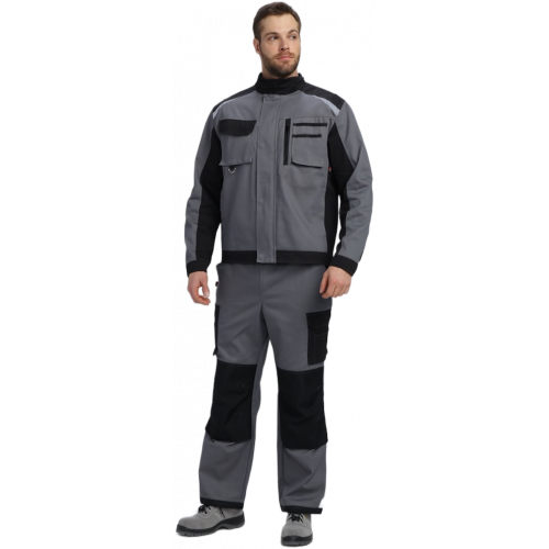 Куртка Милан CH (тк.Смесовая,260), т.серый/черный Куртка Милан CH (тк.Смесовая,260), т.серый/черный