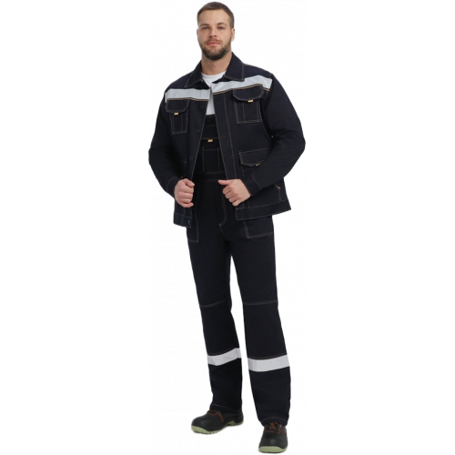 Костюм Троя IMP (тк.Саржа,320) п/к, т.синий/бежевый Костюм Троя IMP (тк.Саржа,320) п/к, т.синий/бежевый