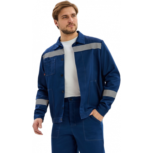 Костюм Лигор-1 СОП К. (тк.Смесовая,210) брюки, т.синий