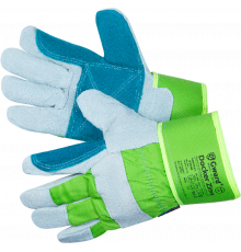 Docker Zima Перчатки утепленные комбинированные из спилка c усиленной ладонью Docker Zima Перчатки утепленные комбинированные из спилка c усиленной ладонью