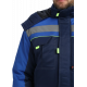 Костюм зимний Бивек-2 СОП (тк.Смесовая,210) пк, т.синий/васильковый/лимонный