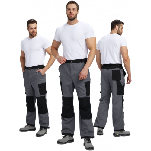 Брюки Милан NEW CH МВО (тк.Смесовая,270), т.серый/черный Брюки Милан NEW CH МВО (тк.Смесовая,270), т.серый/черный