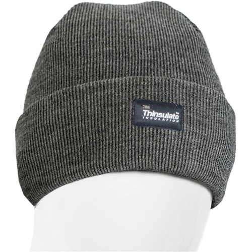 Шапка трикотажная двойная утепленная Север, серый Шапка трикотажная двойная утепленная Север, серый