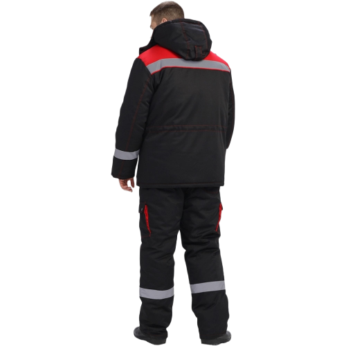Костюм зимний Нейч-Премиум СОП К. (тк.Смесовая,240) п/к, черный/красный Костюм зимний Нейч-Премиум СОП К. (тк.Смесовая,240) п/к, черный/красный