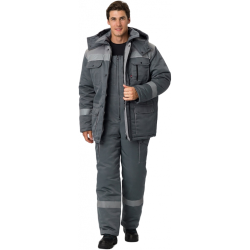 Костюм зимний Нейч-2 СОП (тк.Смесовая,210) п/к, серый/св.серый Костюм зимний Нейч-2 СОП (тк.Смесовая,210) п/к, серый/св.серый