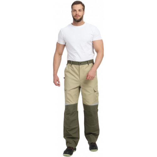 Брюки Челси CH (тк.Канвас,270), хаки/бежевый