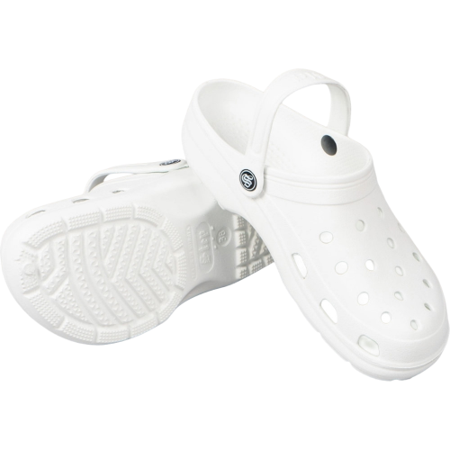 Сабо с ремешком и перфорацией женские  ЭВА Step, белый Сабо с ремешком и перфорацией женские  ЭВА Step, белый