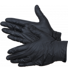 DELTAGRIP Ultra LS Перчатки нитриловые неопудренные черного цвета