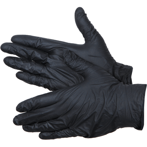 DELTAGRIP Ultra LS Перчатки нитриловые неопудренные черного цвета