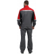 Костюм Вектрон-2 (тк.Смесовая МВО,240) п/к, серый/черный/красный