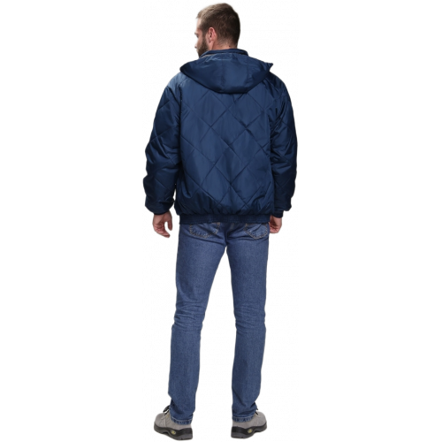 Куртка демисезонная Бомбер-Люкс (тк.Дюспо), синий