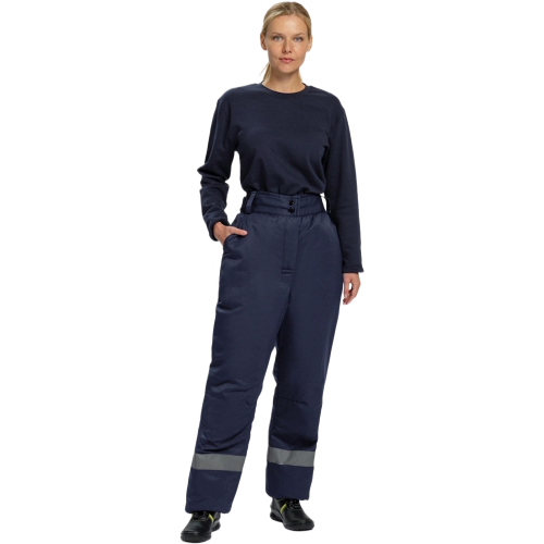 Брюки зимние женские Кнейд СОП (тк.Смесовая,210), т.синий Брюки зимние женские Кнейд СОП (тк.Смесовая,210), т.синий