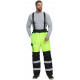 Костюм зимний сигнальный ProfLineSpecialist (тк.Оксфорд PU) брюки, желтый/черный