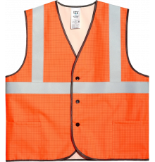 Жилет сигнальный огнестойкий Прометей СОП-3 (тк.Полиэфир,250) тип-3, оранжевый Жилет сигнальный огнестойкий Прометей СОП-3 (тк.Полиэфир,250) тип-3, оранжевый
