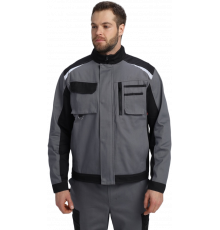 Куртка Милан CH (тк.Смесовая,260), т.серый/черный Куртка Милан CH (тк.Смесовая,260), т.серый/черный