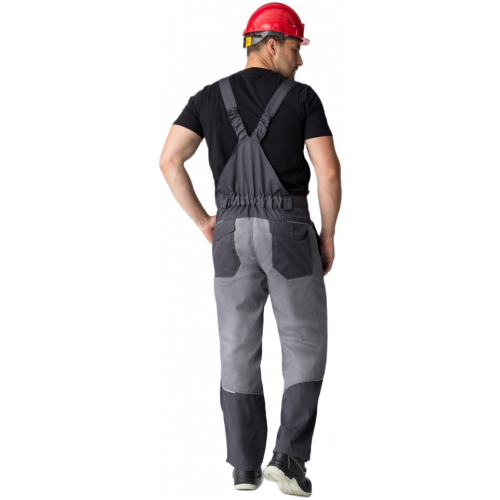 Полукомбинезон Лидер IMP (тк.Смесовая,240), т.серый/св.серый Полукомбинезон Лидер IMP (тк.Смесовая,240), т.серый/св.серый