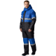 Костюм зимний Мегрес-2 СОП (тк.OxLine,90) п/к, васильковый/черный