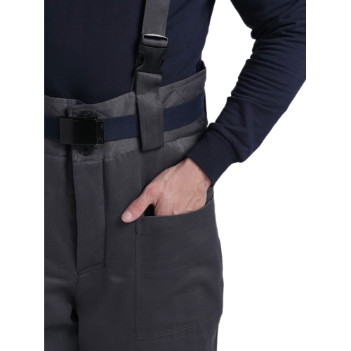 Костюм зимний Труженик-Ультра СОП (тк.Смесовая,210) брюки, т.серый/оранжевый Костюм зимний Труженик-Ультра СОП (тк.Смесовая,210) брюки, т.серый/оранжевый