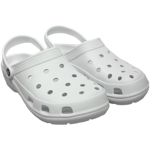 Сабо с ремешком и перфорацией мужские ЭВА Step, белый Сабо с ремешком и перфорацией мужские ЭВА Step, белый