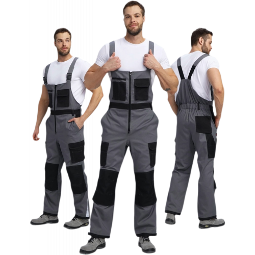 Полукомбинезон Милан NEW CH МВО (тк.Смесовая,270), т.серый/черный Полукомбинезон Милан NEW CH МВО (тк.Смесовая,270), т.серый/черный