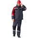 Костюм зимний Вектрон-2 СОП (тк.Смесовая,240) п/к, черный/красный/серый