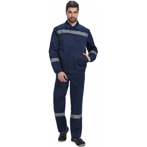 Костюм Лигор-2 СОП (тк.Смесовая,210) п/к, т.синий Костюм Лигор-2 СОП (тк.Смесовая,210) п/к, т.синий