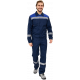 Костюм Лигор-1 Премиум СОП К. (тк.Смесовая,240) брюки, т.синий/васильковый