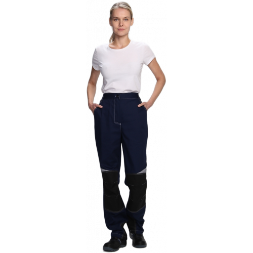 Костюм женский Вектрон-1 (тк.Смесовая,240) брюки, т.синий/васильковый/черный Костюм женский Вектрон-1 (тк.Смесовая,240) брюки, т.синий/васильковый/черный