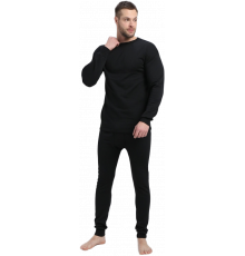 Белье трикотажное с начесом (тк.Трикотаж,205), черный Белье трикотажное с начесом (тк.Трикотаж,205), черный