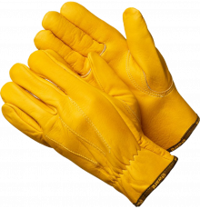 Force GOLD Перчатки цельнокожаные желтого цвета Force GOLD Перчатки цельнокожаные желтого цвета