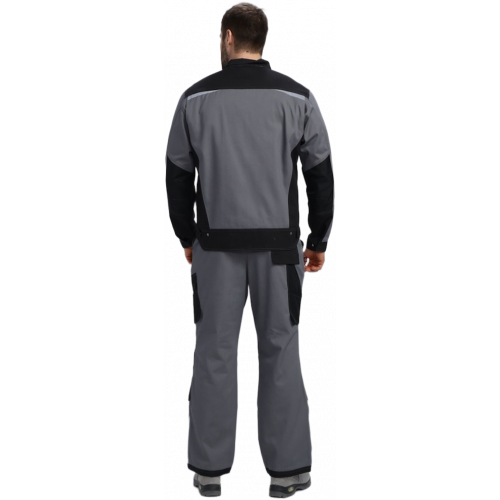 Куртка Милан CH (тк.Смесовая,260), т.серый/черный Куртка Милан CH (тк.Смесовая,260), т.серый/черный