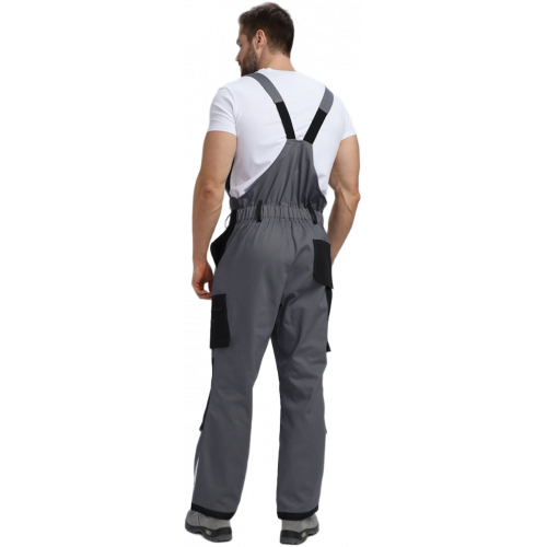 Полукомбинезон Милан NEW CH МВО (тк.Смесовая,270), т.серый/черный Полукомбинезон Милан NEW CH МВО (тк.Смесовая,270), т.серый/черный