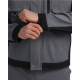 Куртка Милан NEW CH МВО (тк.Смесовая,270), т.серый/черный