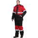 Костюм зимний Нордхард-2 СОП (тк.Смесовая,250) п/к, черный/красный