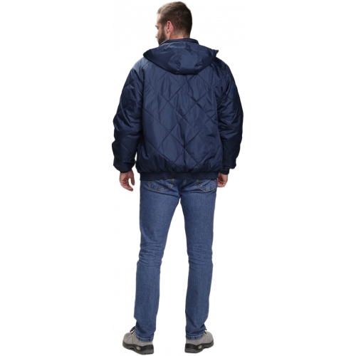 Куртка демисезонная Бомбер-Люкс (тк.Дюспо), т.синий Куртка демисезонная Бомбер-Люкс (тк.Дюспо), т.синий