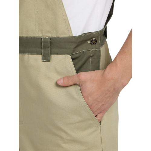 Полукомбинезон Челси CH (тк.Канвас,270), хаки/бежевый