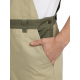Полукомбинезон Челси CH (тк.Канвас,270), хаки/бежевый