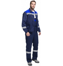 Костюм Лигор-2 СОП У. (тк.Смесовая,210) п/к, т.синий/васильковый Костюм Лигор-2 СОП У. (тк.Смесовая,210) п/к, т.синий/васильковый