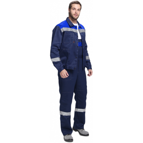 Костюм Лигор-2 СОП У. (тк.Смесовая,210) п/к, т.синий/васильковый Костюм Лигор-2 СОП У. (тк.Смесовая,210) п/к, т.синий/васильковый