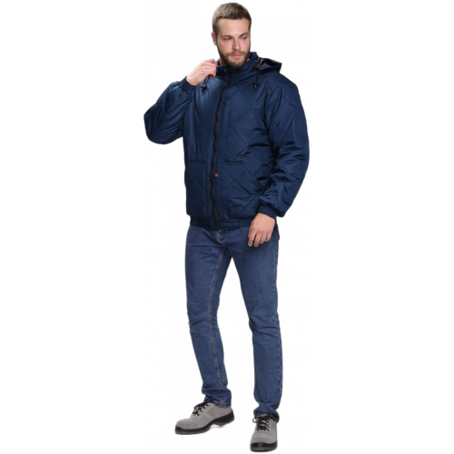 Куртка демисезонная Бомбер-Люкс (тк.Дюспо), синий