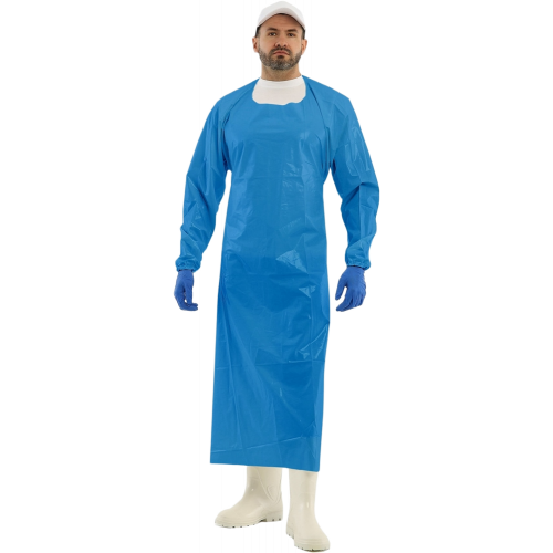 Фартук ЛАРИСАН КОМБО полиуретановый с рукавами (90х140) синий (ФАР015) Фартук ЛАРИСАН КОМБО полиуретановый с рукавами (90х140) синий (ФАР015)