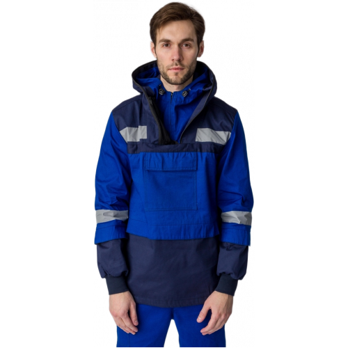 Костюм противоэнцефалитный-антигнус Импульс (тк.Саржа,220), т.синий/васильковый Костюм противоэнцефалитный-антигнус Импульс (тк.Саржа,220), т.синий/васильковый