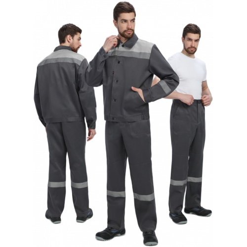 Костюм Лигор-1 СОП (тк.Смесовая,210) брюки, т.серый/св.серый Костюм Лигор-1 СОП (тк.Смесовая,210) брюки, т.серый/св.серый