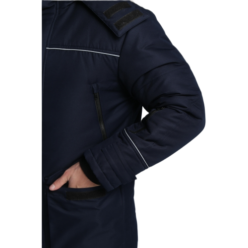 Куртка зимняя Аляска-Люкс (тк.Cat’s eye), т.синий