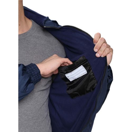 Куртка демисезонная Бомбер-Люкс (тк.Дюспо), т.синий Куртка демисезонная Бомбер-Люкс (тк.Дюспо), т.синий