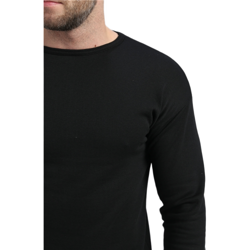 Белье трикотажное с начесом (тк.Трикотаж,205), черный Белье трикотажное с начесом (тк.Трикотаж,205), черный