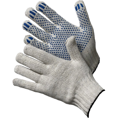 Перчатки ХБ с ПВХ 10/4 Перчатки ХБ с ПВХ 10/4