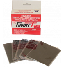 Комплект РОСОМЗ™ светофильтров (110х90) к щитку сварщика (9)(10 шт), 00263 Комплект РОСОМЗ™ светофильтров (110х90) к щитку сварщика (9)(10 шт), 00263