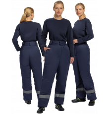 Брюки зимние женские Кнейд СОП (тк.Смесовая,210), т.синий Брюки зимние женские Кнейд СОП (тк.Смесовая,210), т.синий