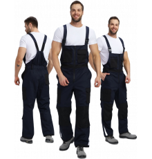 Полукомбинезон Милан NEW CH МВО (тк.Смесовая,270), т.синий/черный Полукомбинезон Милан NEW CH МВО (тк.Смесовая,270), т.синий/черный